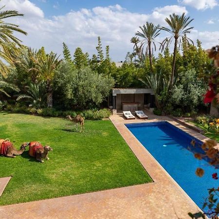 Villa Sahar Palmeraie Avec Piscine Chauffee ! มาร์ราเกช ภายนอก รูปภาพ